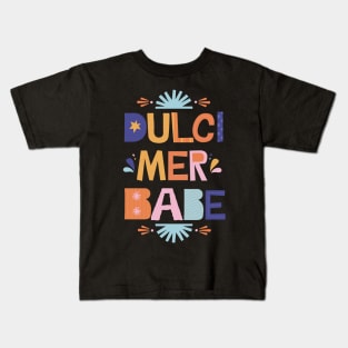 Dulcimer Babe Kids T-Shirt